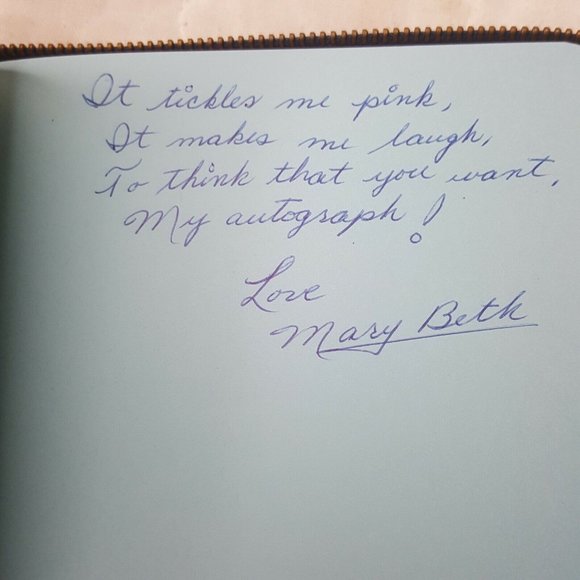 1963 Saint Thecla School Catholic Graduation Autograph Book Blank and Signed - Picture 10 of 11